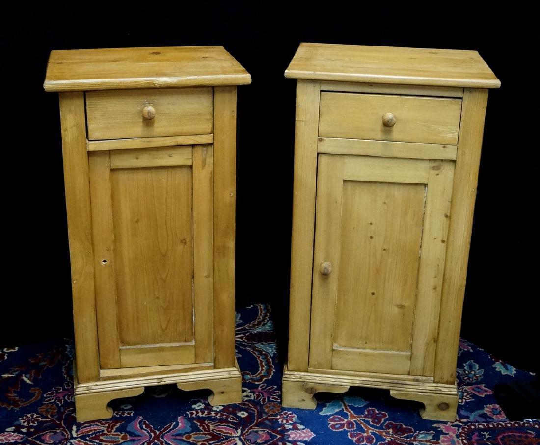 PR. ENGLISH PINE NIGHT STANDS (1 of 4)