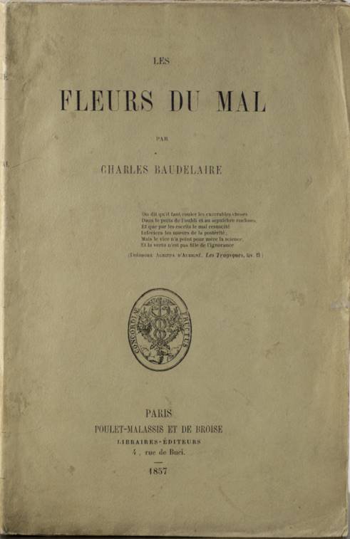 Baudelaire - Les fleurs du mal - first edition - rare (1 of 2)