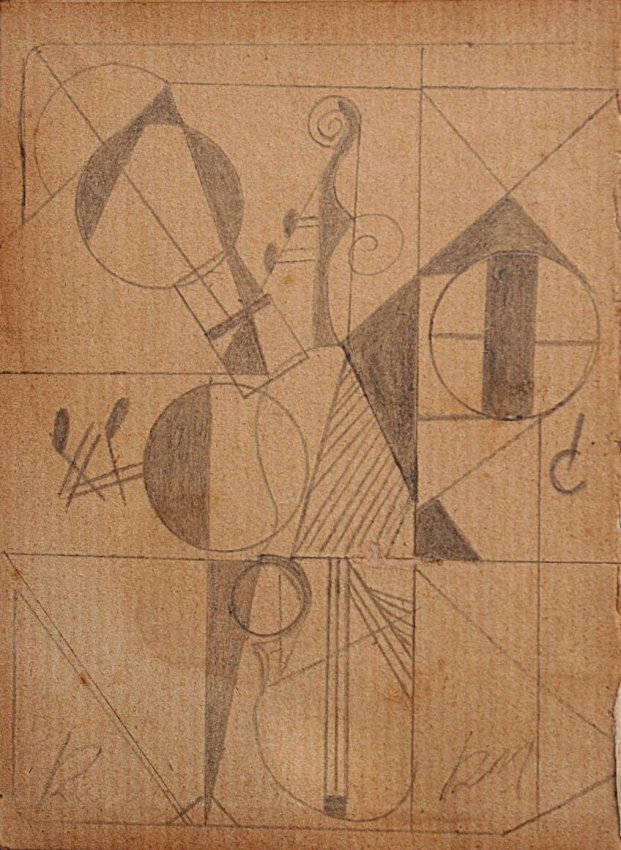 Malevitch - Draw on paper (1 of 1)