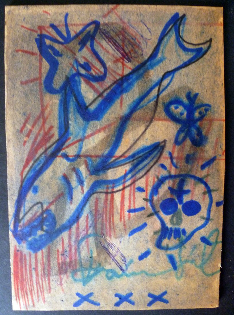 Damien Hirst - drawing on paper (1 of 2)