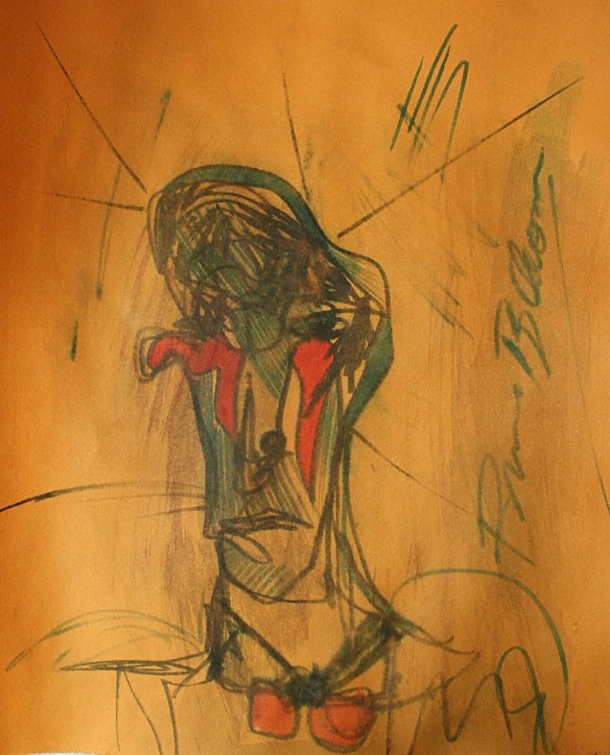 Francis Bacon - drawing on paper (1 of 2)
