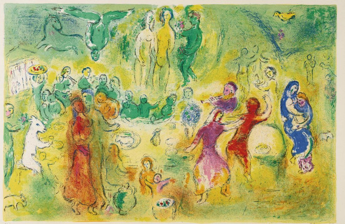 WEDDING FEAST IN THE NYMPHS\' GROTTO (M. 348) (1 of 2)