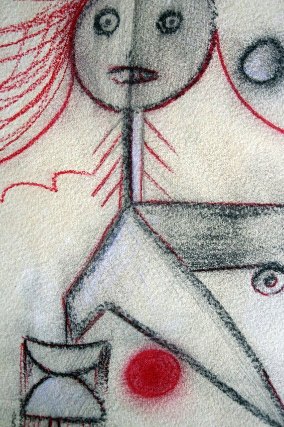 Wifredo Lam - drawing on paper (1 of 2)