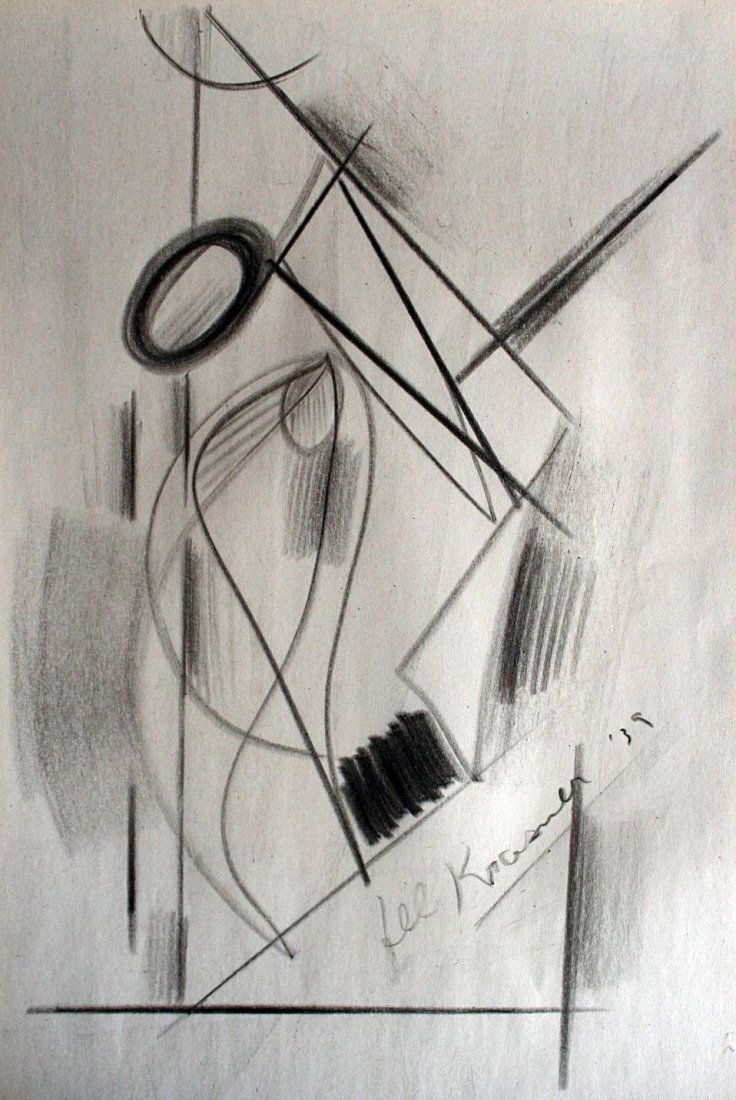 Lee Krasner - drawing on paper - 1939 (1 of 1)