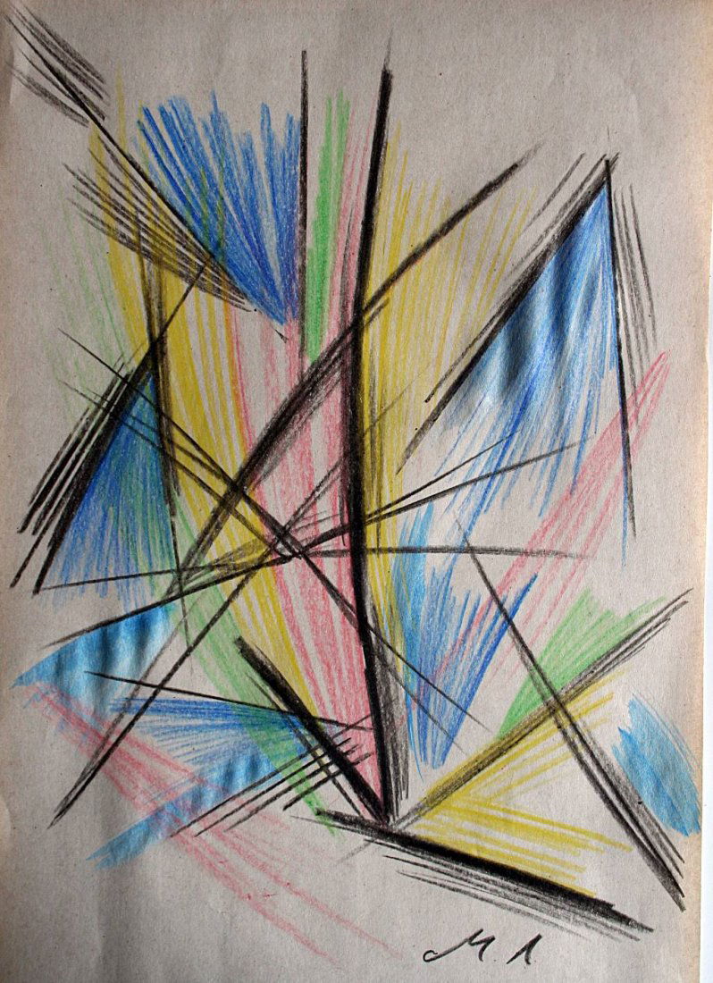 Mikhail Larionov - drawing on paper (1 of 1)