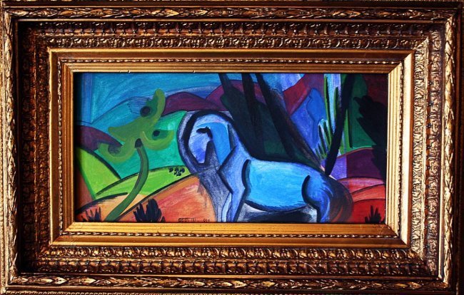 Expressionism German - 21 x 41cm - dated 1932 (1 of 2)