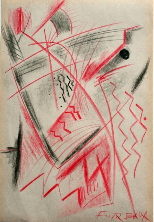 Giacomo Balla - drawing on paper (1 of 1)