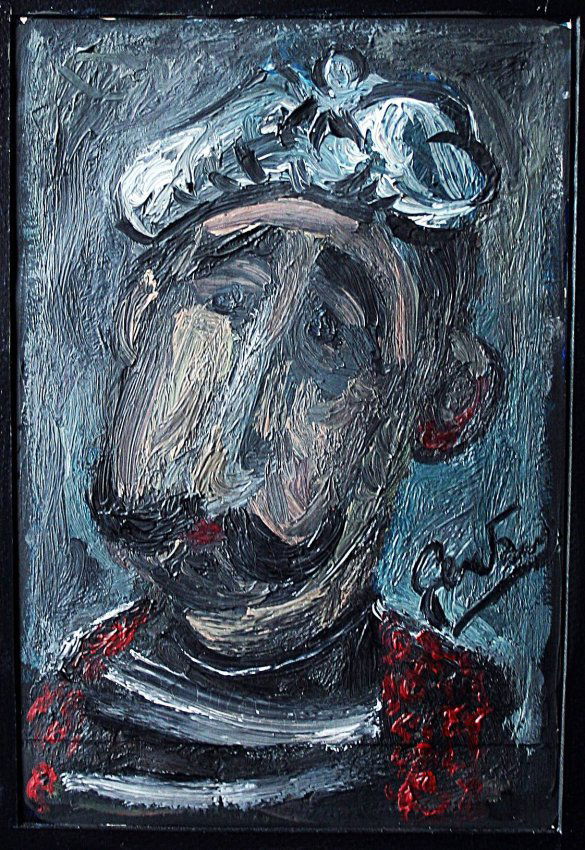 Gen Paul, (French, 1895-1975) - oil on cardboard (1 of 3)