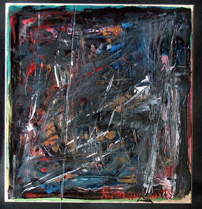 Vladimir Nikolaevich Nemukhin - oil on cardboard (1 of 1)