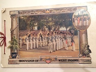 ANTIQUE SOUVENIR OF WEST POINT: ANTIQUE SOUVENIR OF WEST POINT PREPARED BY WILLIAM H TRIPP COPYRIGHT 1900 GREAT WEST POINT HISTORY AND THE BOOKLET IS FULL OF GREAT ADVERTISEMENTS , IT IS IN GREAT CONDITION AND WE OFFER IN HOUSE SHIP