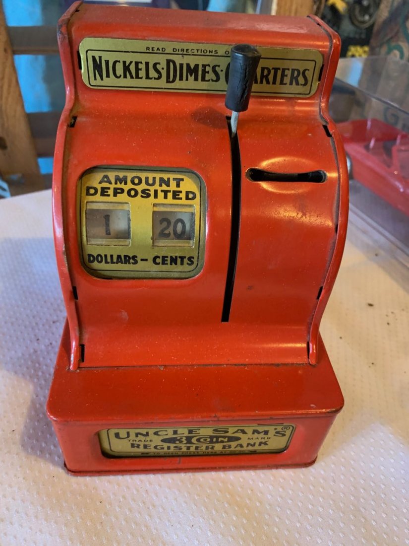 Uncle sam Cash Register Bank (1 of 2)