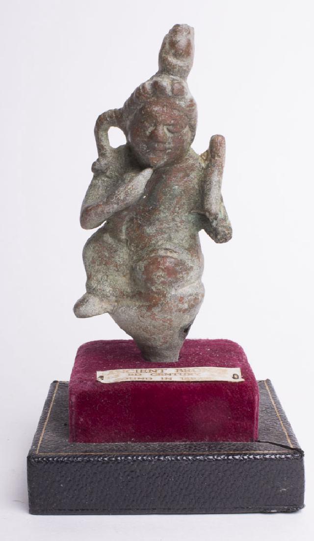 Ancient Egyptian Bronze Harpocrates Figure c.600 BC (1 of 3)