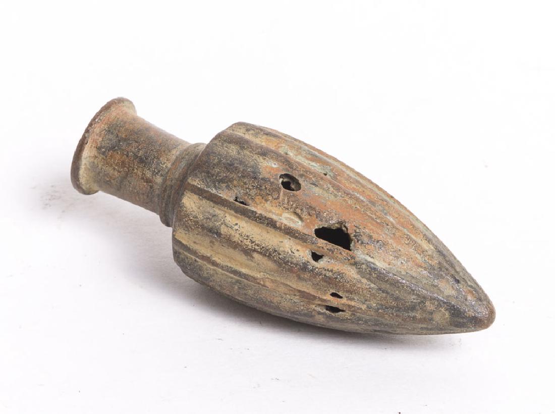 Ancient Holy Land Roman Period Bronze Vessel c.1st Cen (1 of 2)