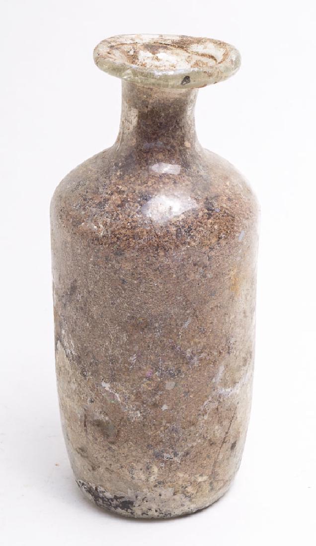 Ancient Roman Glass Jar c.2nd century AD (1 of 2)