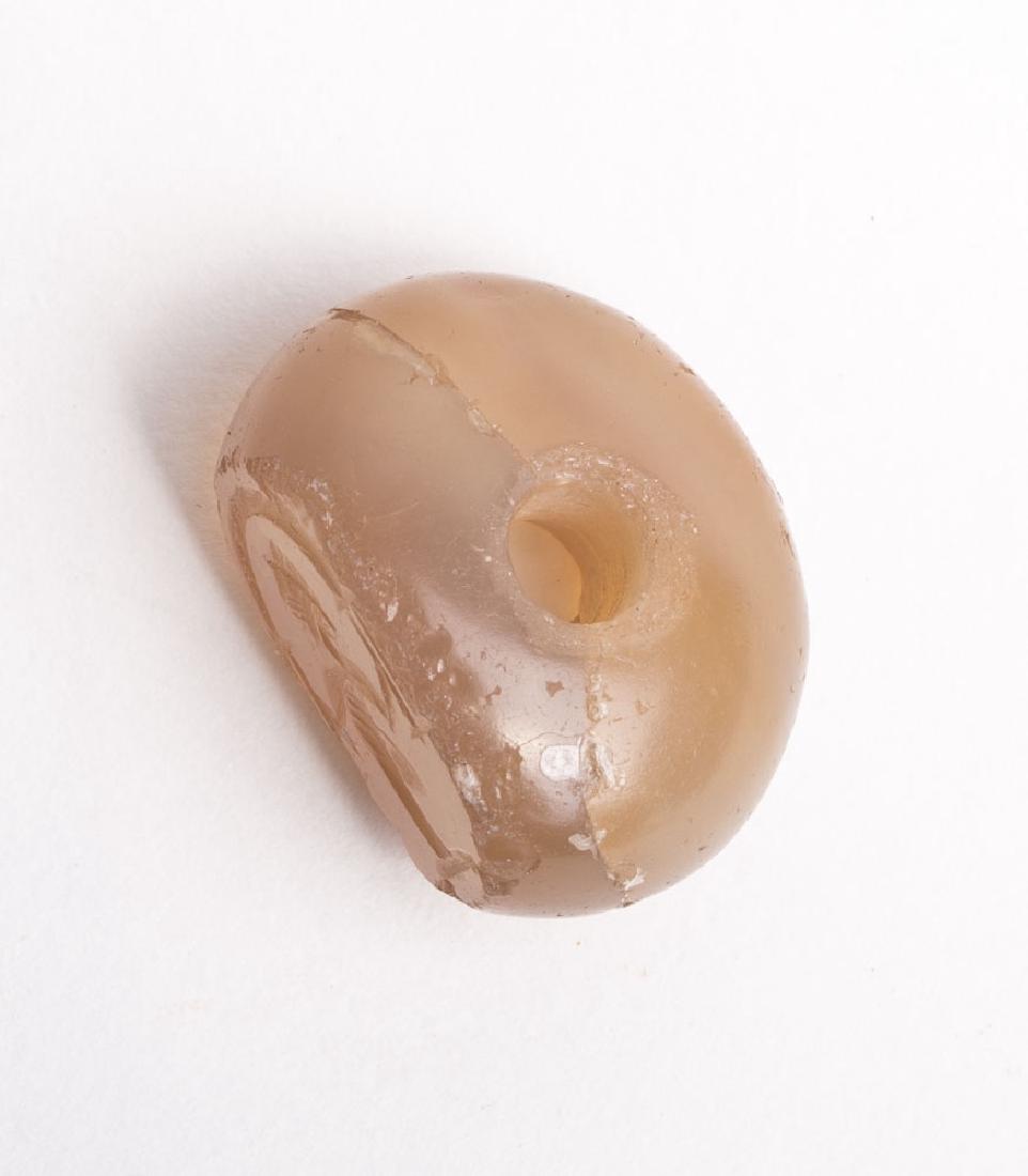 Ancient Sasanian Agate Stone Seal c.5th-6th century AD (1 of 2)