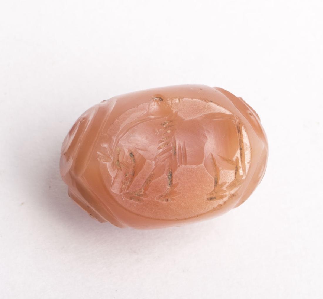Ancient Sasanian Agate Stone Seal c.5th-6th century AD (1 of 2)