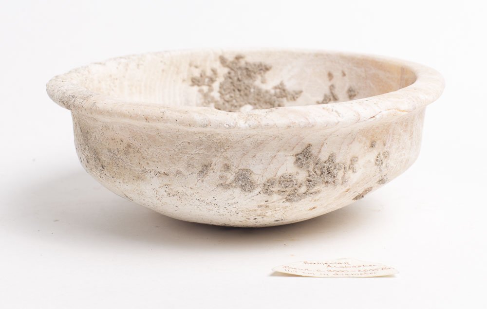 Ancient Near Eastern Alabaster Bowl c.3000 BC. (1 of 2)