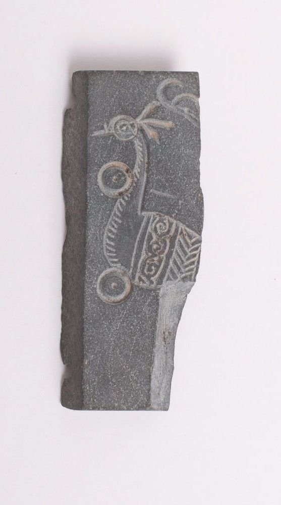 Ancient Islamic Jewelry gold Mold in Stone c.8th-12th c (1 of 2)