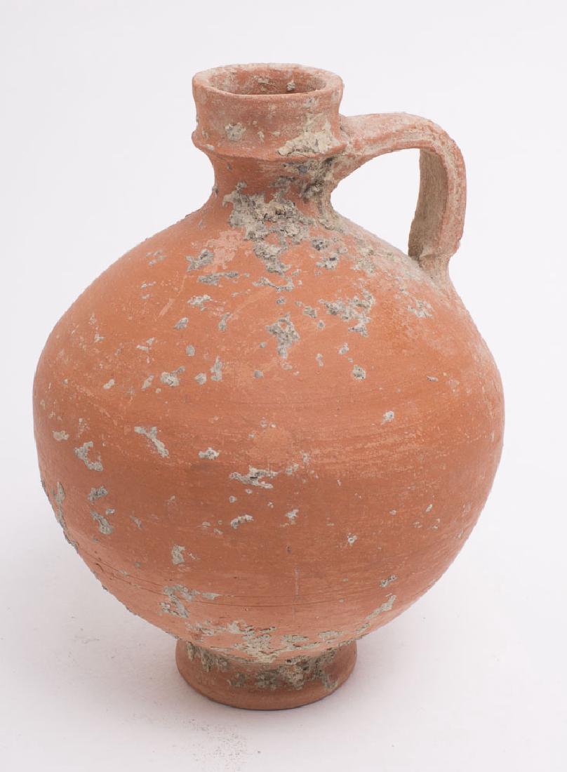 Ancient Roman North Africa Pottery Jug c.2nd Cent AD (1 of 2)