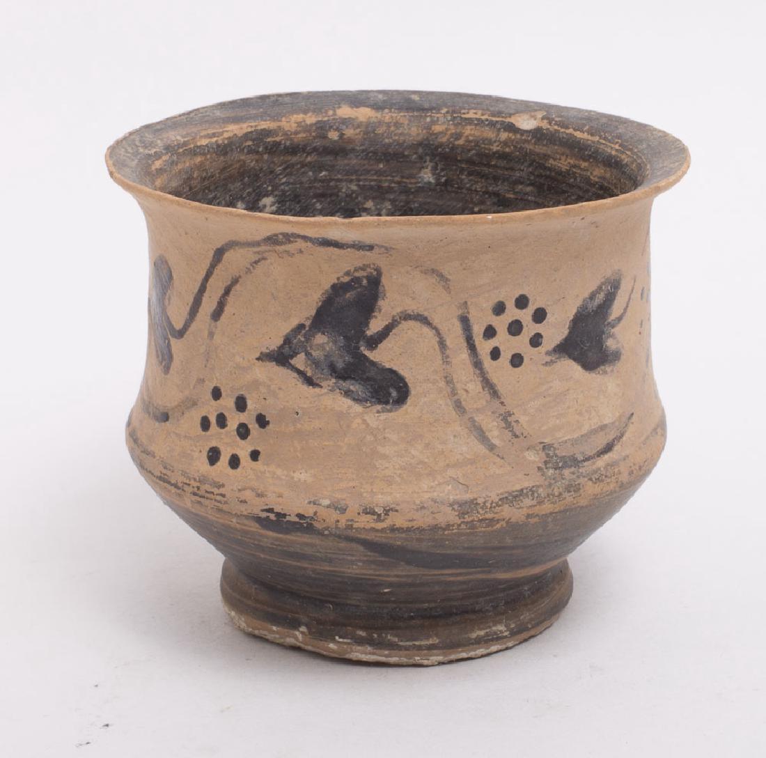 Ancient Greece Boeotia Pottery Jar c.4th cent BC (1 of 2)