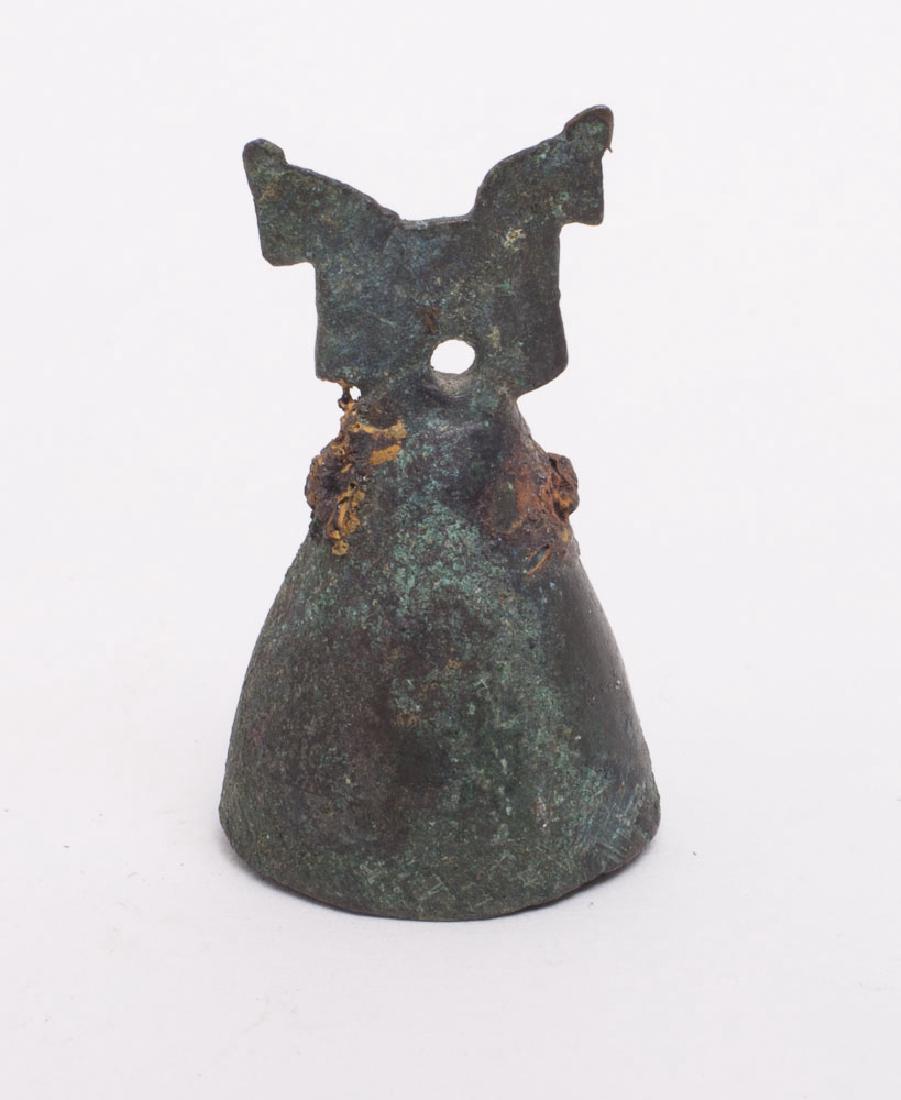 Ancient Bronze Oil Bell with Horses c.1st century (1 of 2)