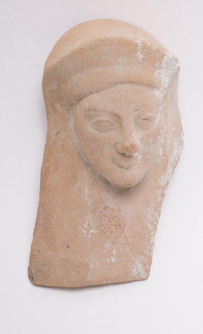 Rare Ancient Greek Protome Female head c.4th cent BC (1 of 2)