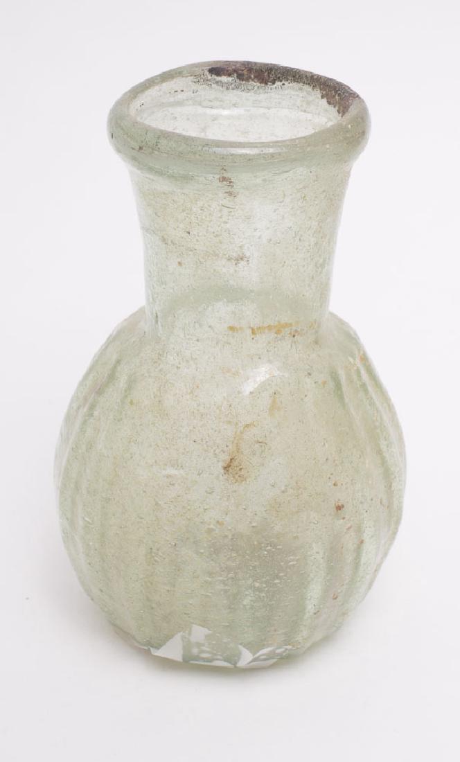 Ancient Roman Glass Bottle c.2nd century AD (1 of 1)