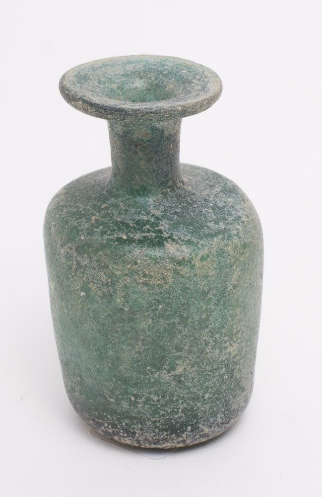 Ancient Roman Glass Bottle c.2nd century AD (1 of 1)