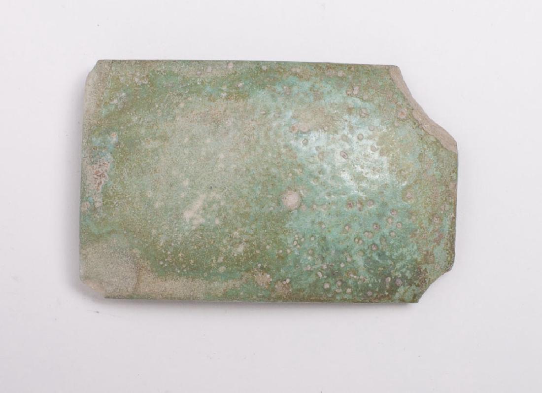 Ancient Egyptian Faience Tile Old Kingdom. 2686-2181 BC (1 of 2)