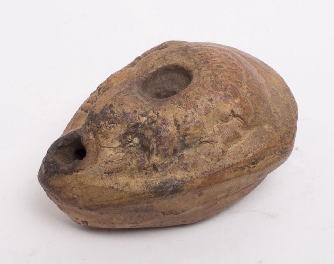 Ancient Roman Egypt Frog Lamp c.2nd-3rd cen AD (1 of 2)