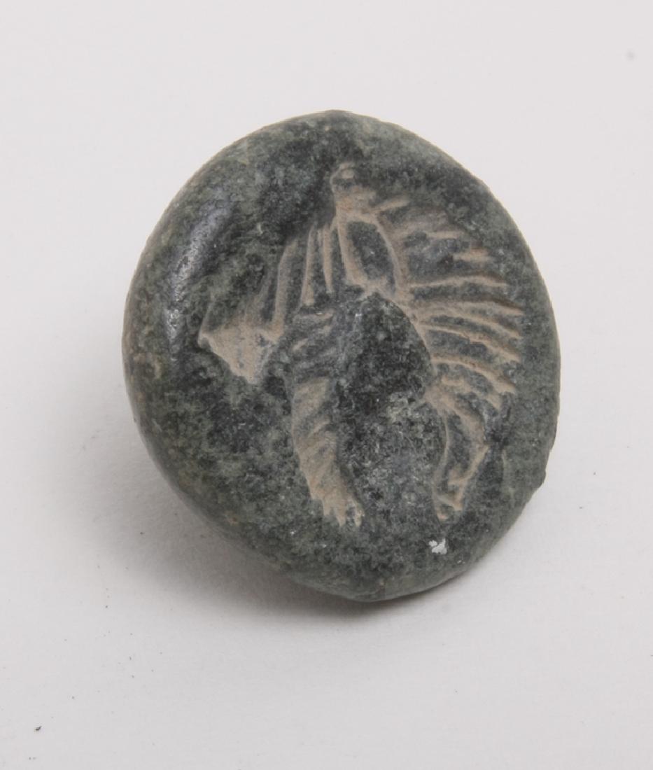 Ancient Anatolian Black Stone Seal c.3500-3100 BC (1 of 1)