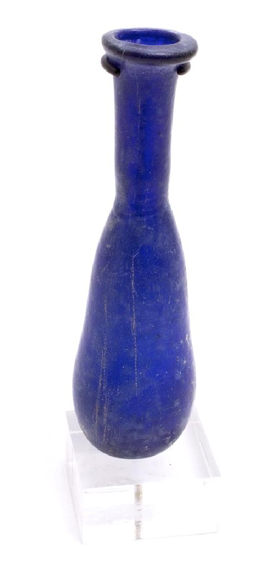 Ancient Roman Blue Glass Vessel c.1st-2nd century AD (1 of 1)