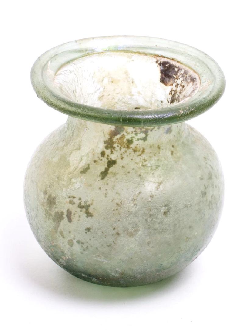 Ancient Roman Glass Jar c.1st-2nd century AD (1 of 1)