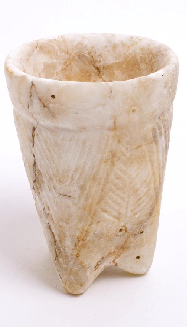 Ancient Messopotamian Stone Cop c.6th century BC (1 of 2)