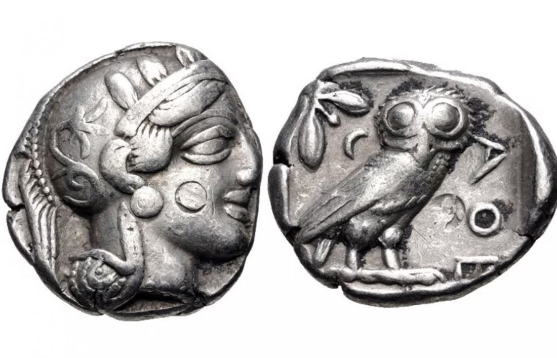 Ancient ATTICA, Athens. Circa 454-404 BC. Silver coin (1 of 1)