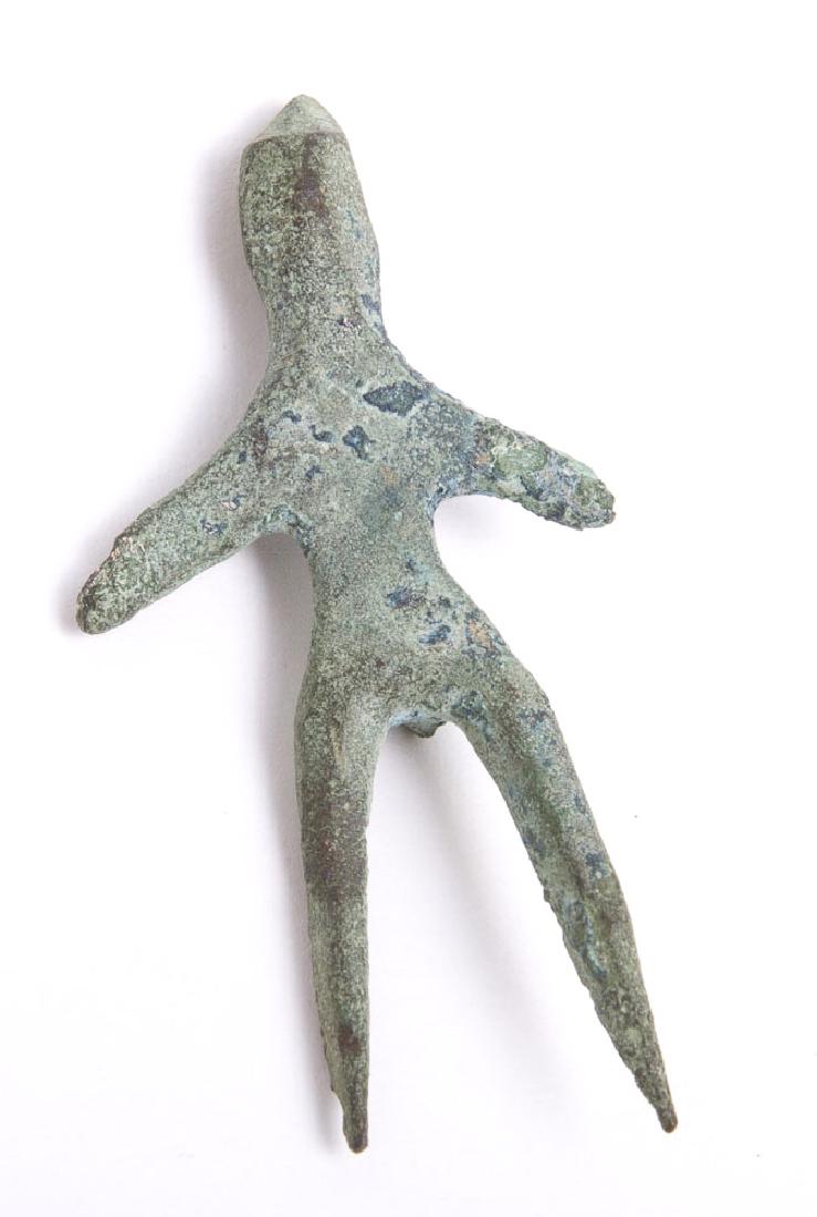 Ancient Etruscan Bronze Rider figure c.6th century BC (1 of 2)