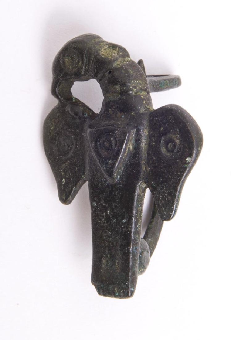 Ancient Roman Bronze Eagle Brooch c.5th century AD (1 of 2)
