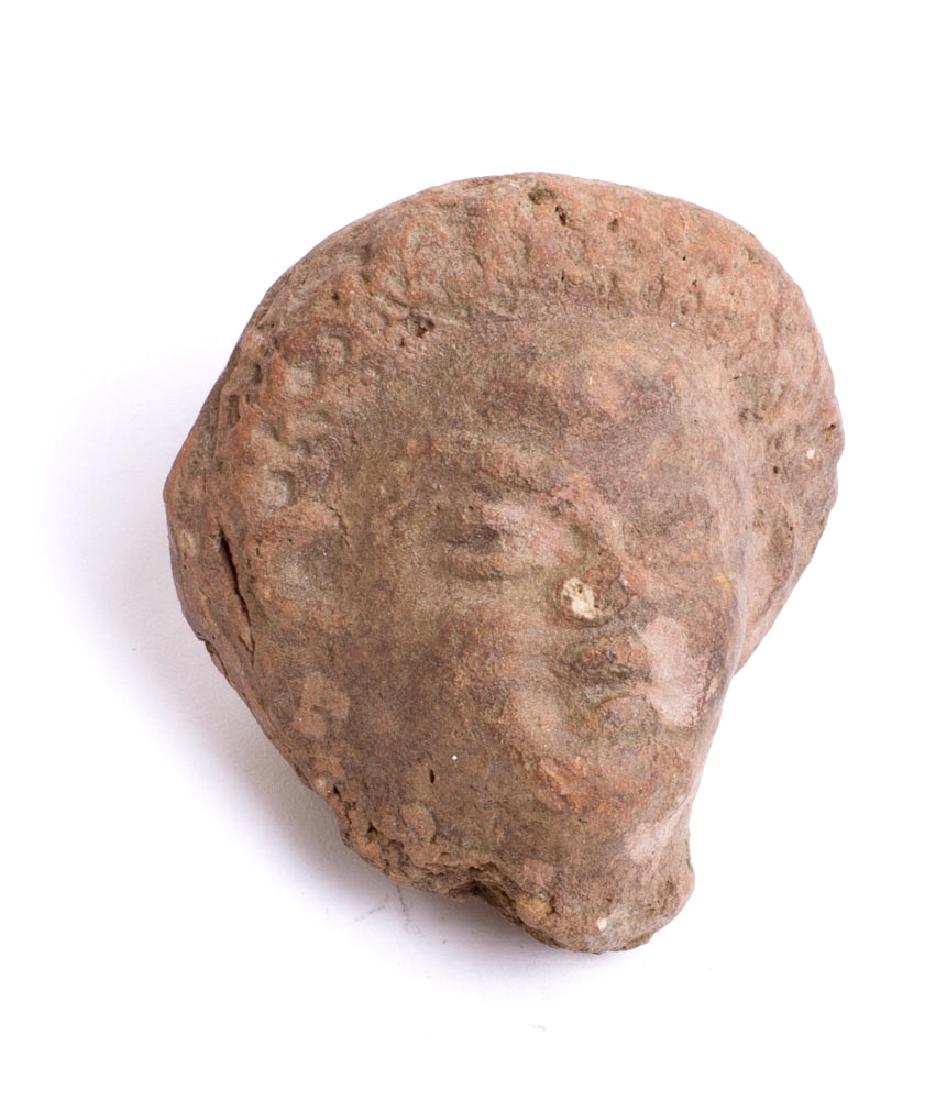 Ancient Roman Terracotta Head of a Youth c.2nd century (1 of 2)
