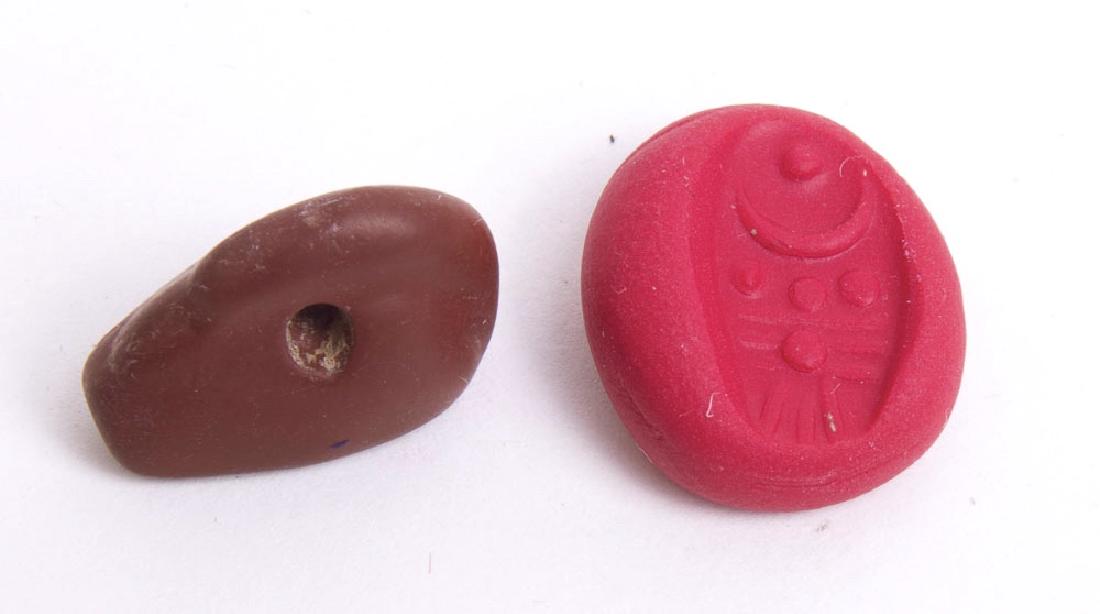 Ancient Neo Babylonian Stone Duck Seal c.6th cent BC (1 of 2)