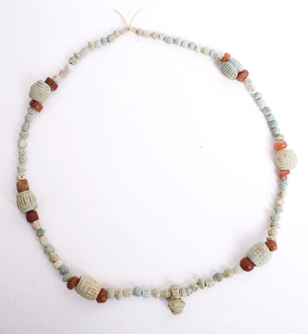 Ancient Persian Faience Beads Necklace c.3rd cent BC (1 of 1)