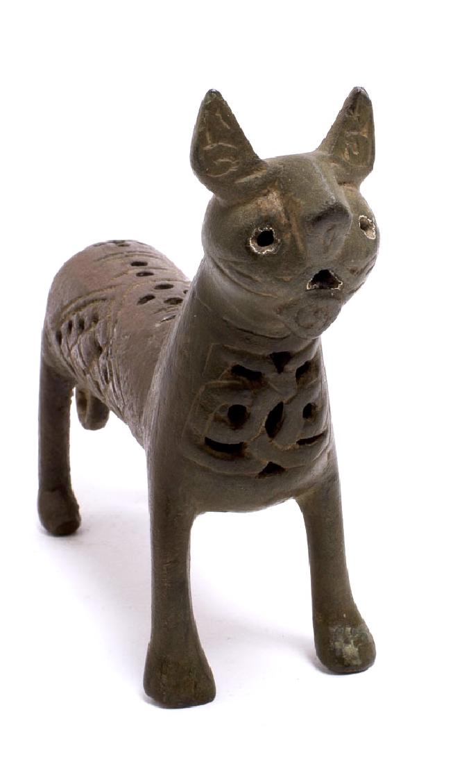 Ancient Islamic Seljuk bronze Lion c.12th century AD. (1 of 3)