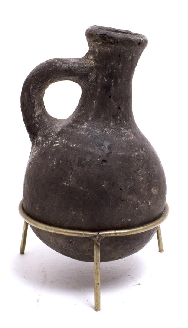 Ancient Holy Land Iron Age Pottery Jug c.1400 BC. (1 of 2)