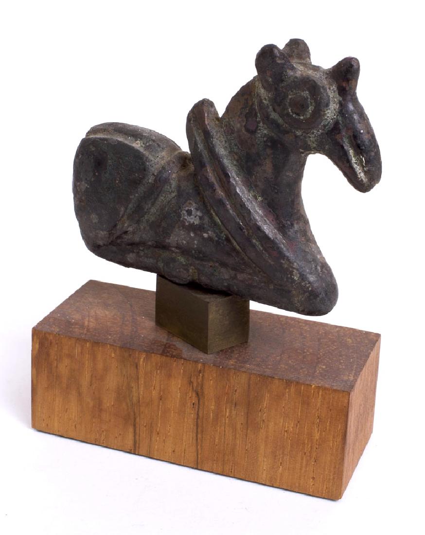 Ancient Near Eastern Luristan Bronze Horse c.1000 BC. (1 of 2)