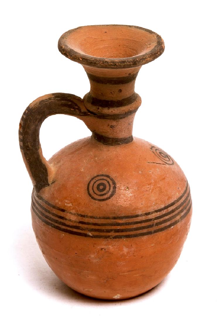 Ancient Cypriot Archaic Pottery Jug c.750-600 BC. (1 of 1)