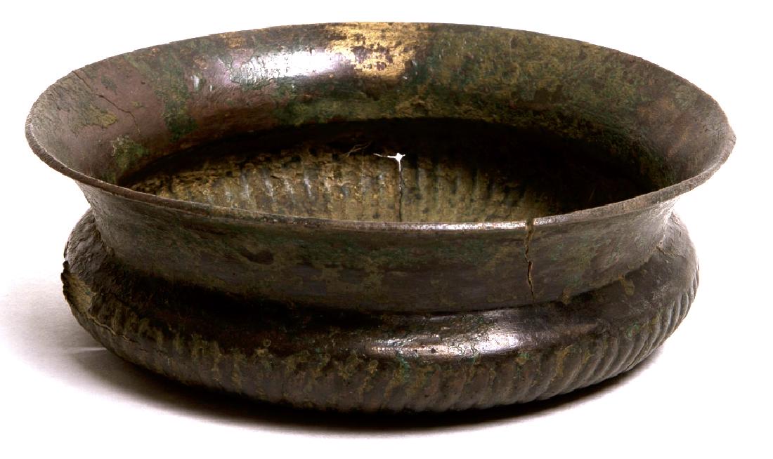 Ancient Achaemenid Bronze Phiale Bowl c.5th cent BC (1 of 2)