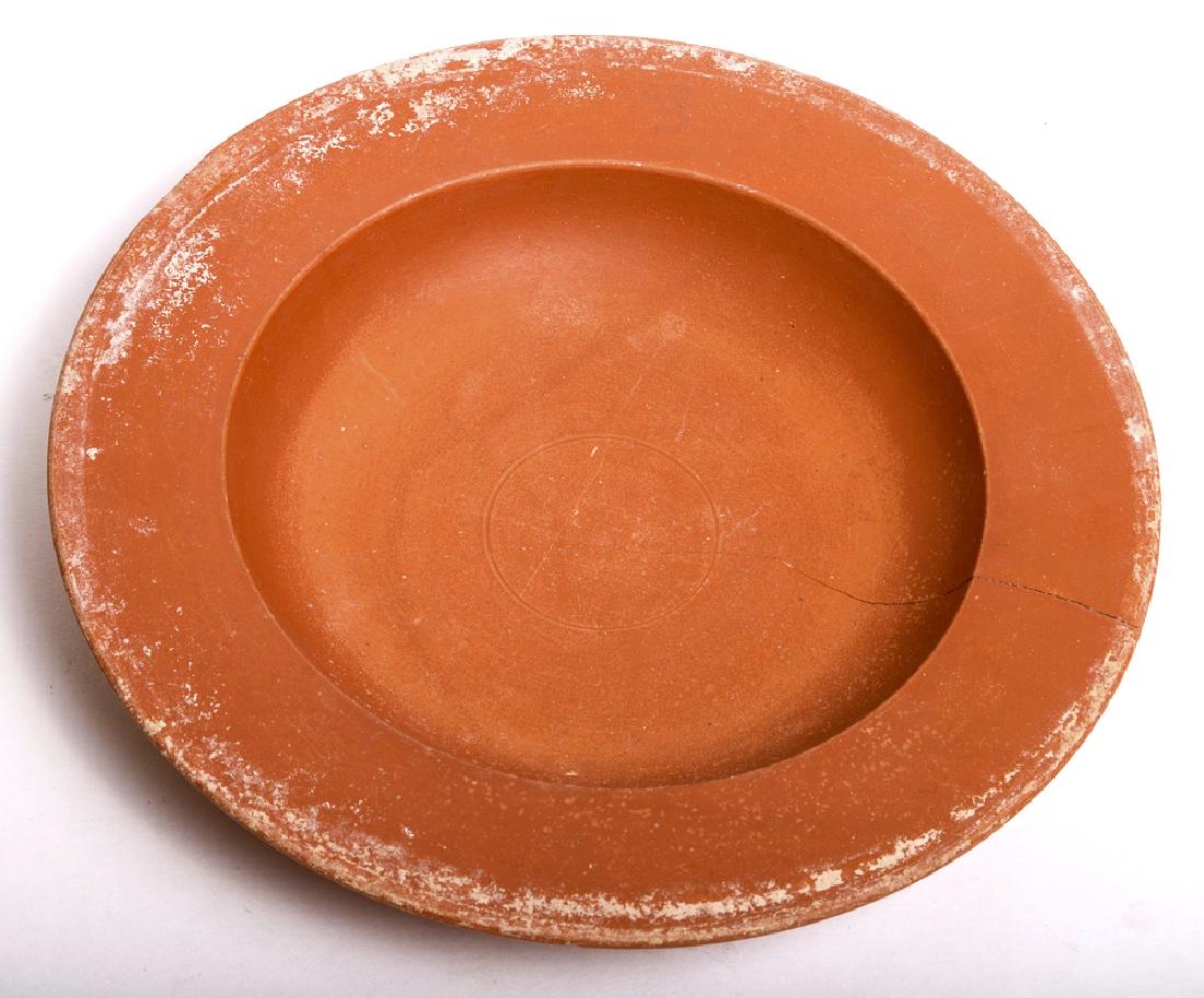 Large Ancient North African Roman Pottery Plate c.2nd c (1 of 2)