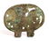 Ancient Ostrogothic bronze Lid With Lion c.6th cen AD - 2