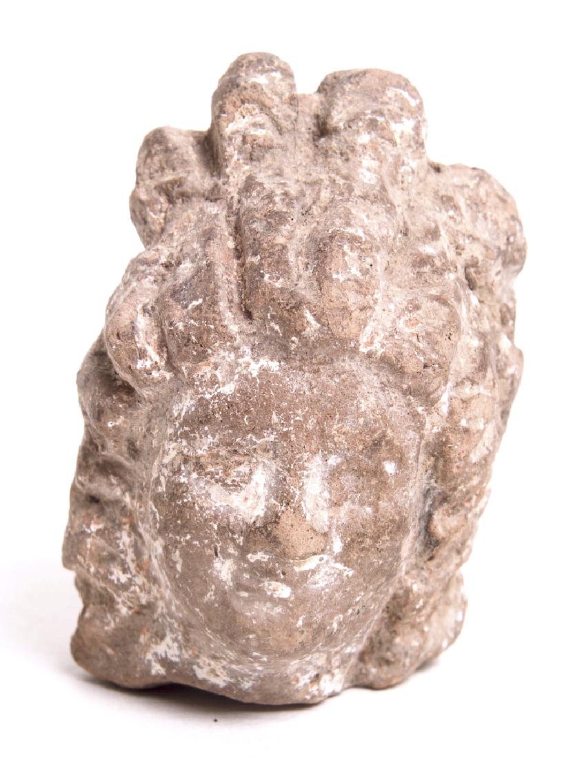 Ancient Greek Terracotta Head of  A WOMAN C.3RD CENTURY (1 of 2)