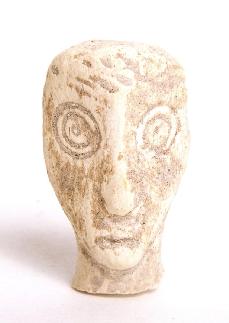 Ancient Syno-Syrian Limestone Head c.2000 BC (1 of 2)