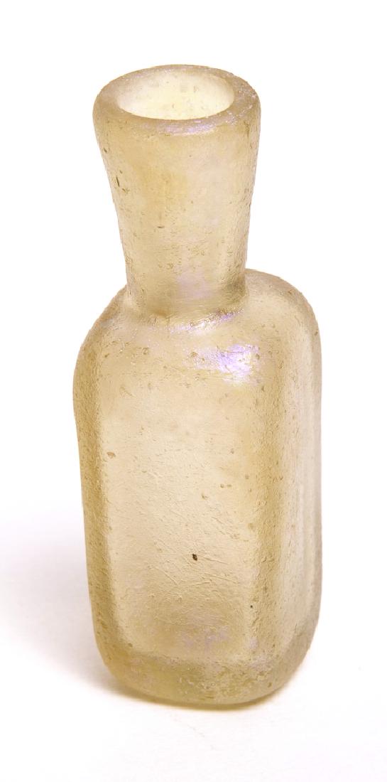 Ancient Islamic Cut Glass Bottle c.8th century AD. (1 of 1)
